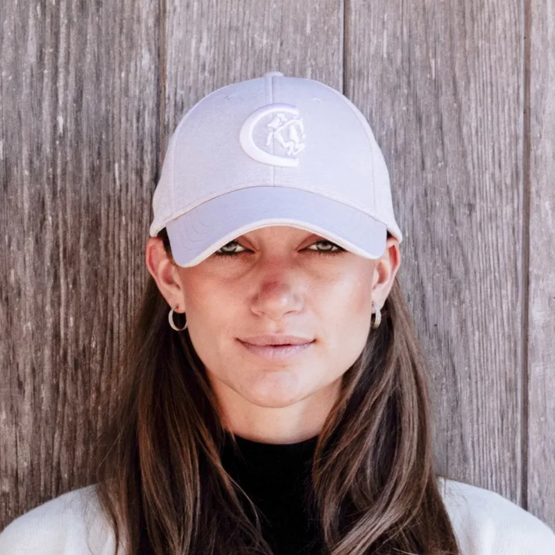 Kentucky Glitter Baseball Cap - Soft Rose-1