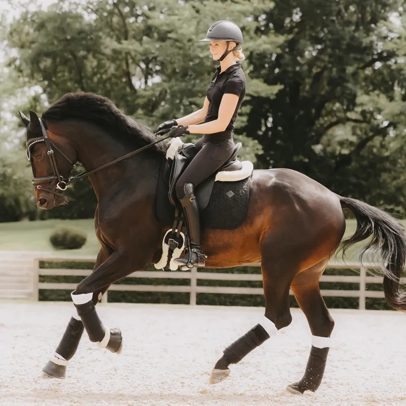 Kentucky Classic Dressage Saddle Pad - Black-2