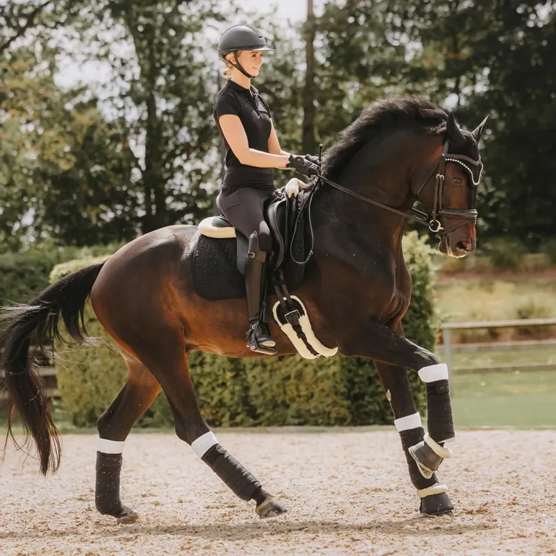 Kentucky Classic Dressage Saddle Pad - Black-9