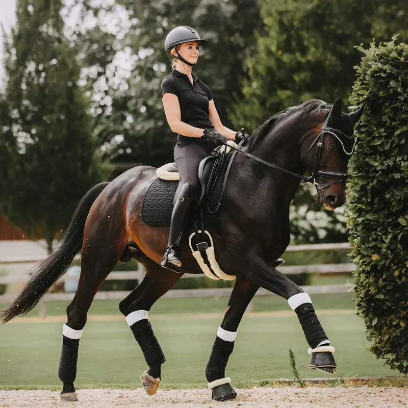 Kentucky Classic Dressage Saddle Pad - Black-8