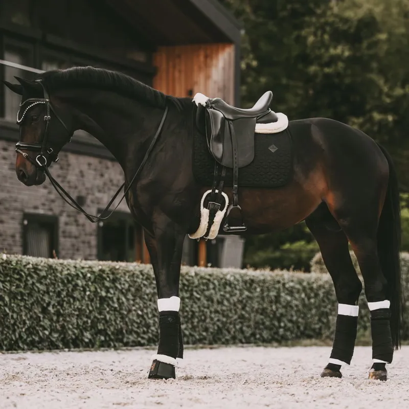 Kentucky Classic Dressage Saddle Pad - Black-7