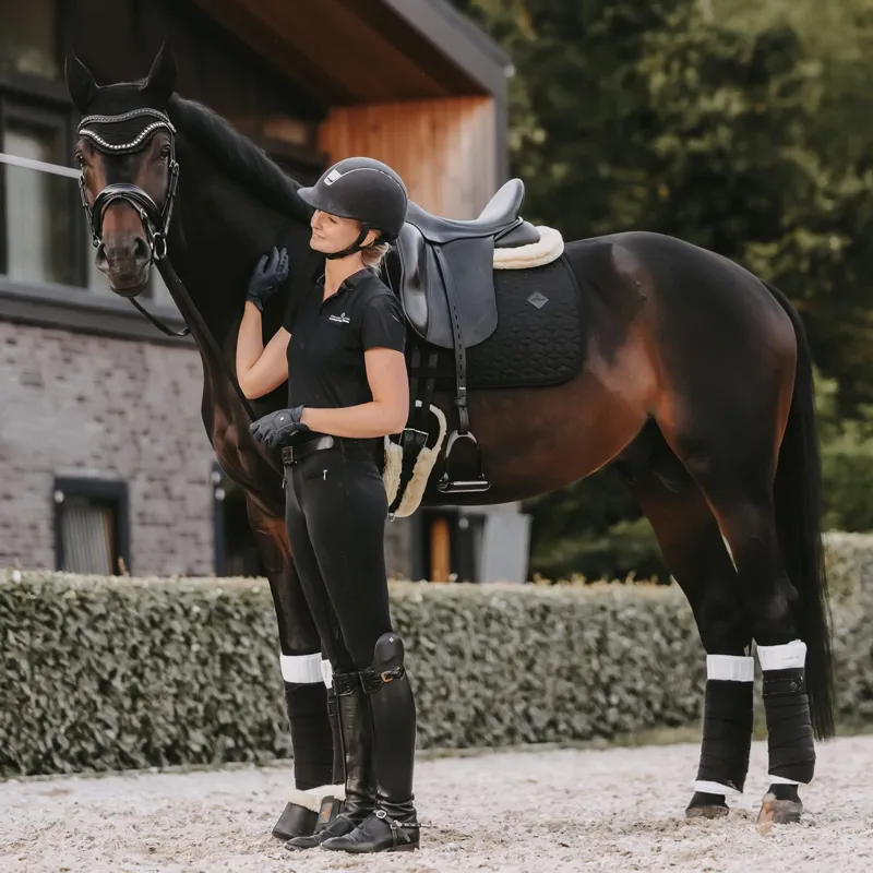 Kentucky Classic Dressage Saddle Pad - Black-6