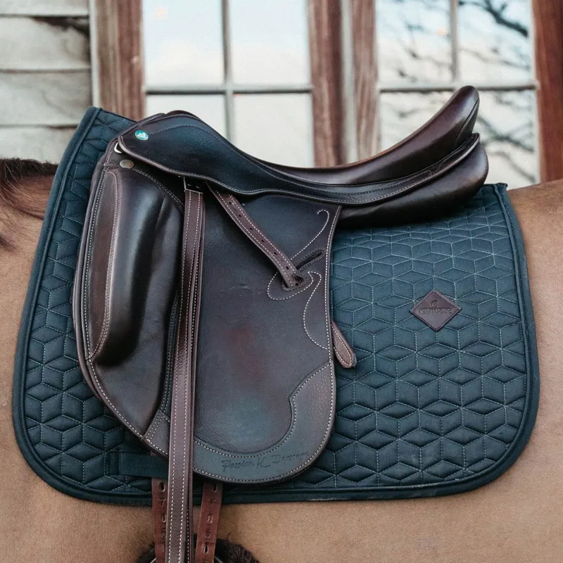 Kentucky Classic Dressage Saddle Pad - Grey-1