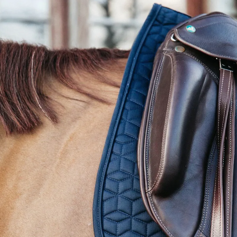 Kentucky Classic Dressage Saddle Pad - Navy-3