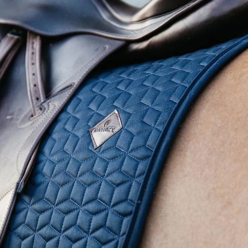 Kentucky Classic Dressage Saddle Pad - Navy-2