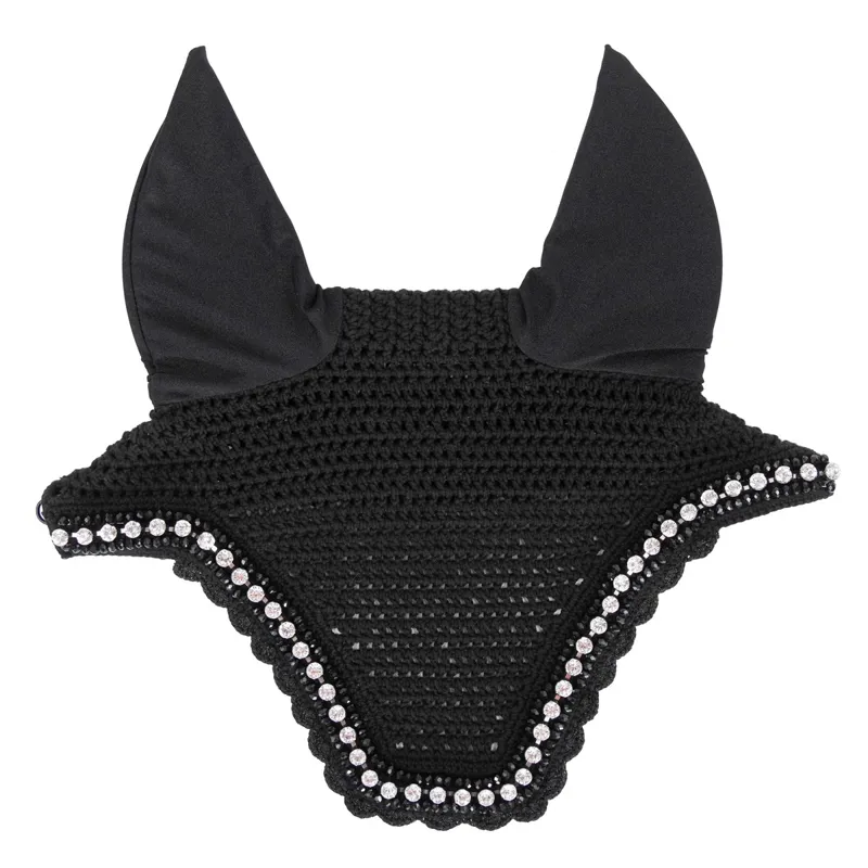 Kentucky Wellington Big Stone/Pearl Fly Veil - Black