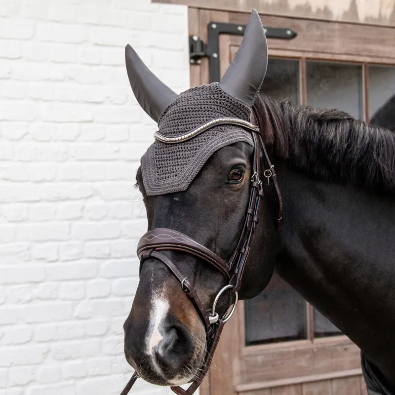 Kentucky Wellington Soundless Fly Bonnet - Grey-1