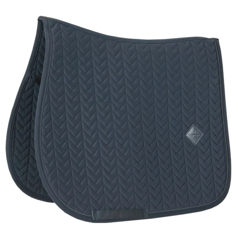 Kentucky Fishbone Jumping Saddle Pad - Black