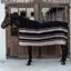 Kentucky Square Heavy Fleece Striped Blanket
