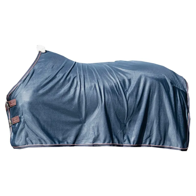 Kentucky Mesh Standard Neck Fly Sheet - Navy-3