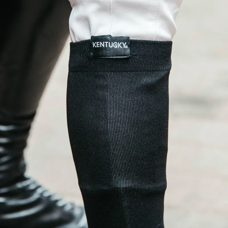 Kentucky Achillies Gel Unisex Tall Riding Socks - Black-3