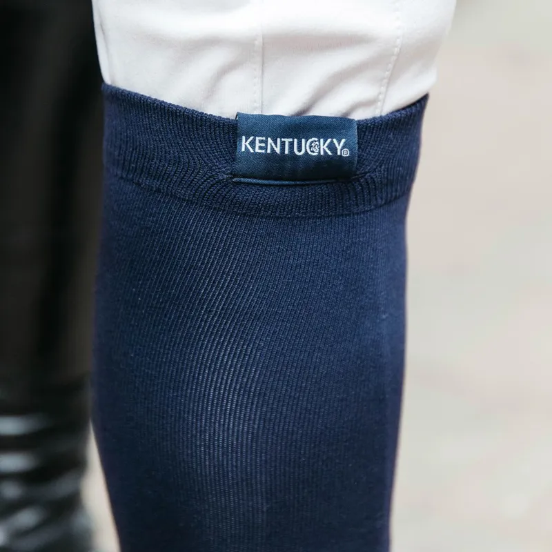 Kentucky Achilles Gel Unisex Tall Riding Socks - Navy-3