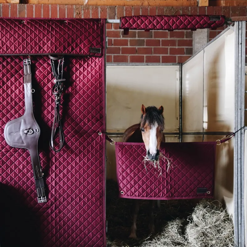 Kentucky Stall Head Guard - Bordeaux-1