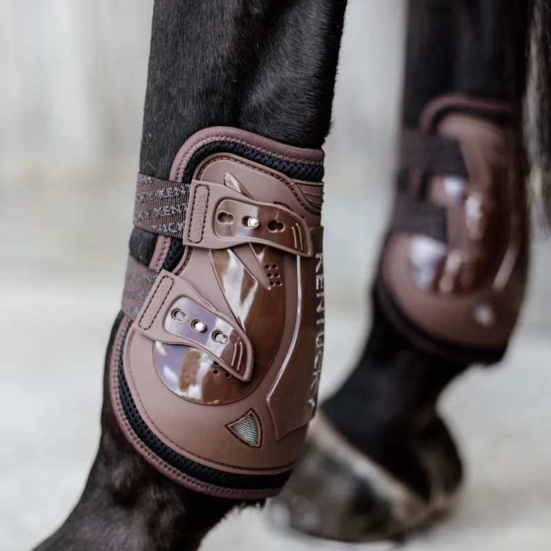Kentucky Moonboot Air X Fetlock Boots - Brown-4
