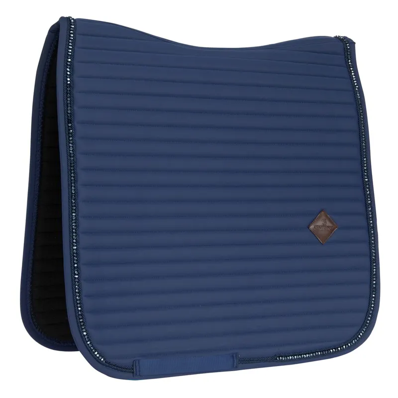 Kentucky Pearls Dressage Saddle Pad - Navy