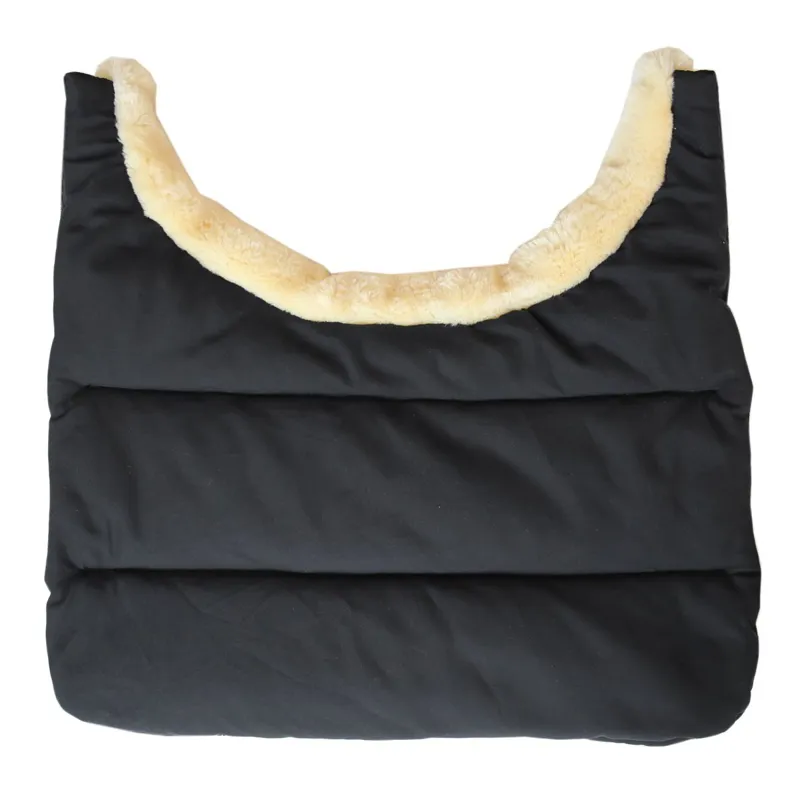 Kentucky Winter Blanket Bib - Black-1