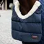 Kentucky Winter Rug Bib - Navy