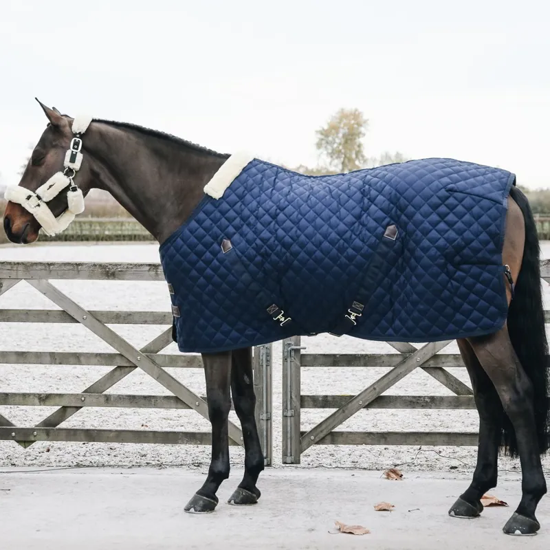 Kentucky 200g Standard Neck Stable Blanket - Navy