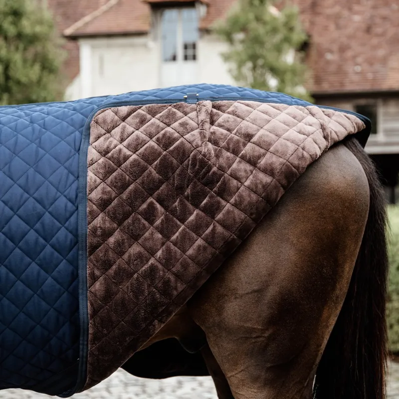 Kentucky 200g Standard Neck Stable Blanket - Navy-1