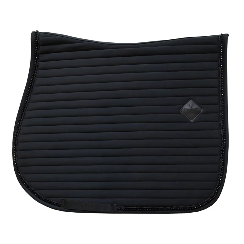 Kentucky Pearls Jumping Saddle Pad - Black