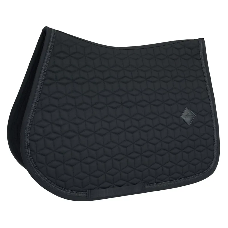 Kentucky Glitter Rope Jump Saddle Pad - Black