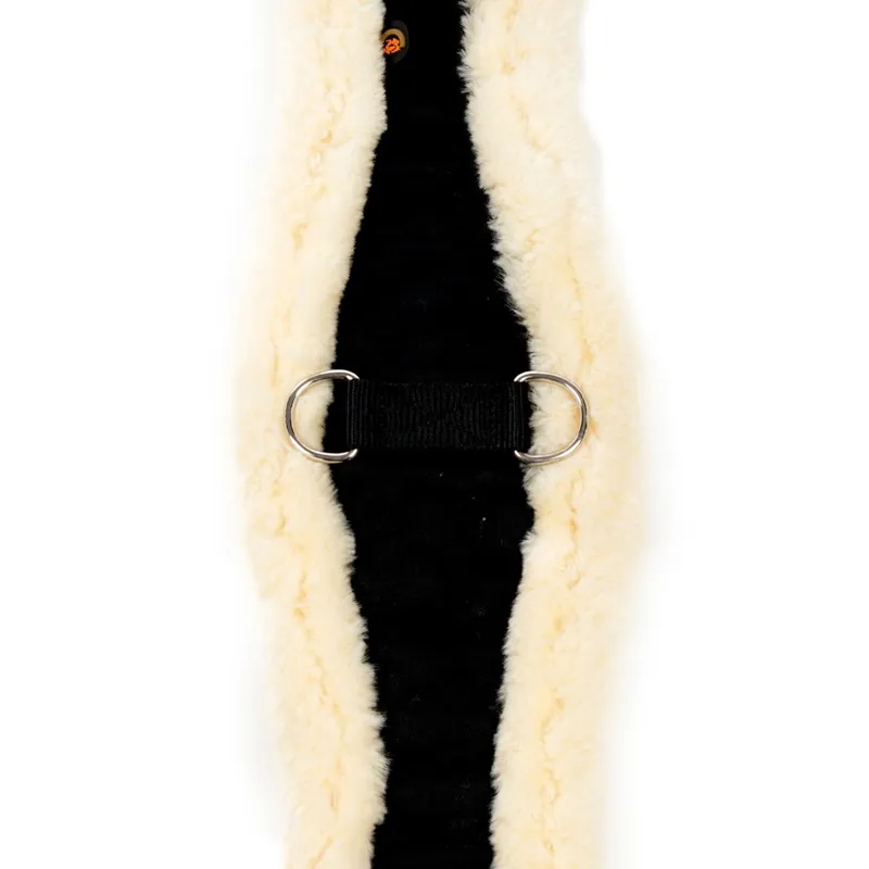 Kentucky Faux Sheepskin Dressage Girth - Black-2