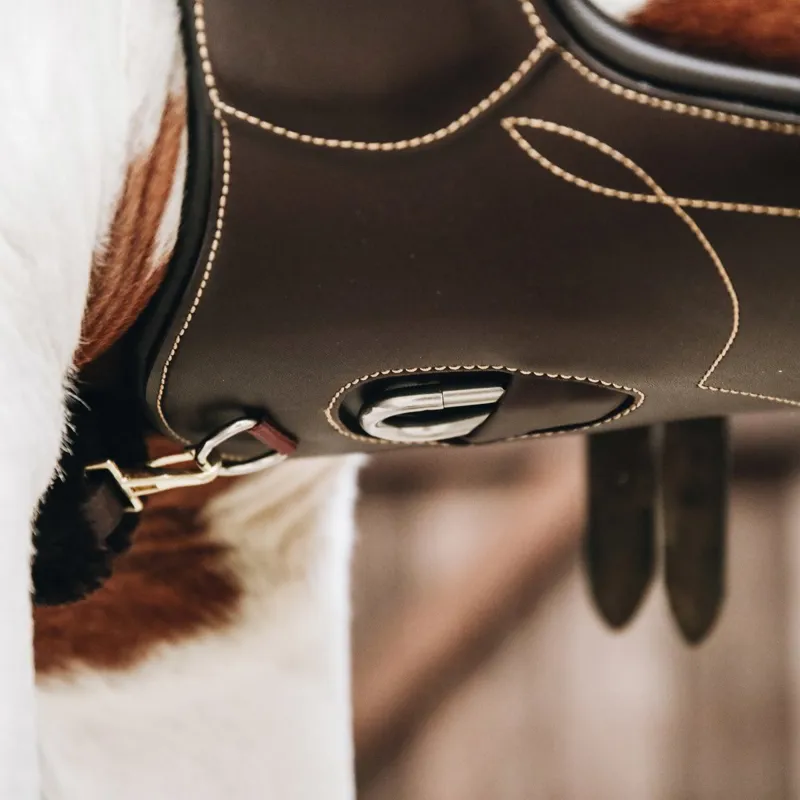Kentucky Short Stud Girth - Brown-2