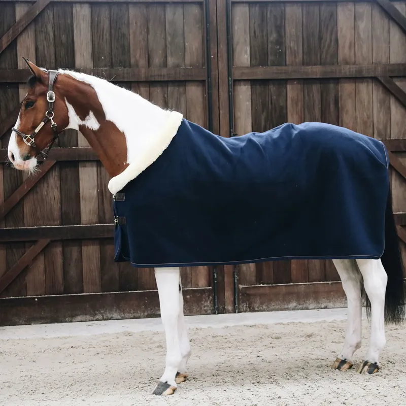 Kentucky Heavy Fleece Show Sheet - Navy