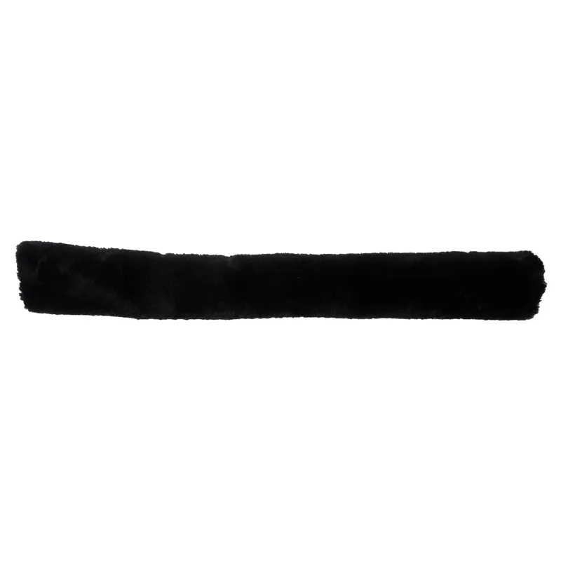 Kentucky Artificial Sheepskin Breastplate Cover - Black-1