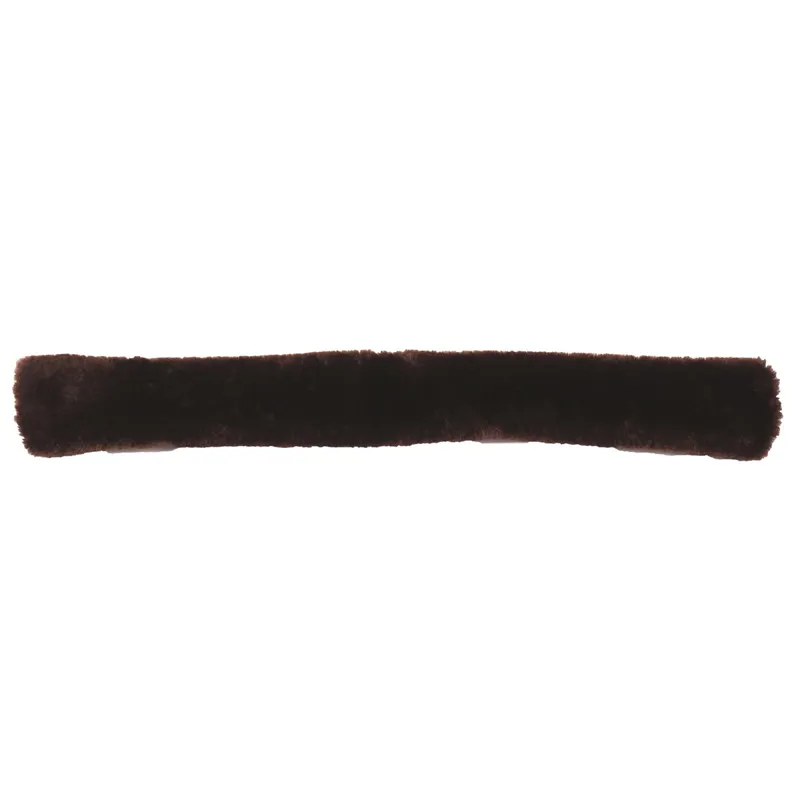 Kentucky Artificial Sheepskin Breastplate Cover - Brown-1