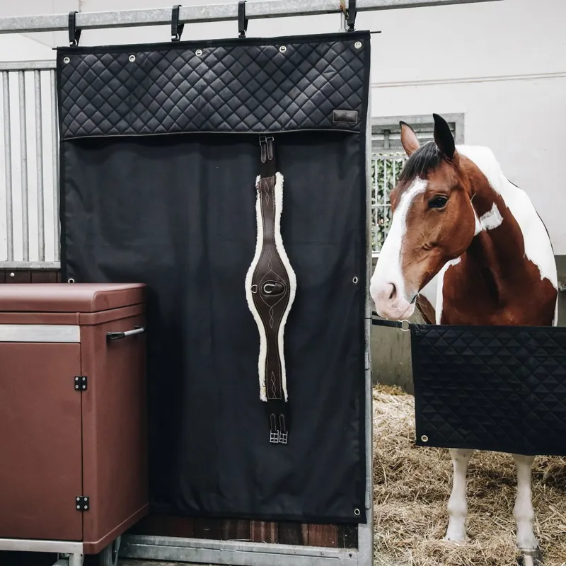 Kentucky Waterproof Stall Curtain-Black
