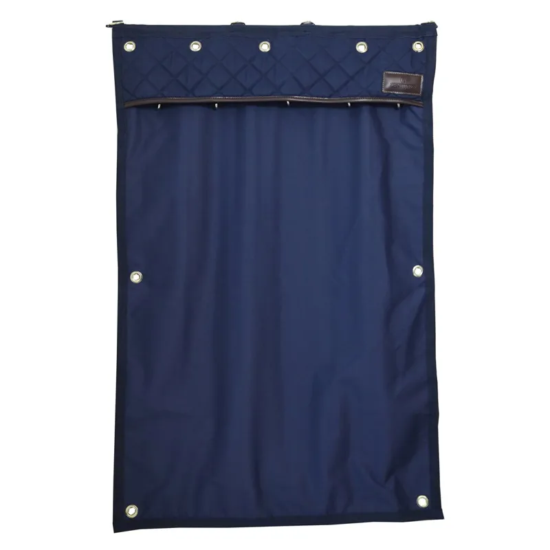 Kentucky Waterproof Stable Curtain - Navy-1