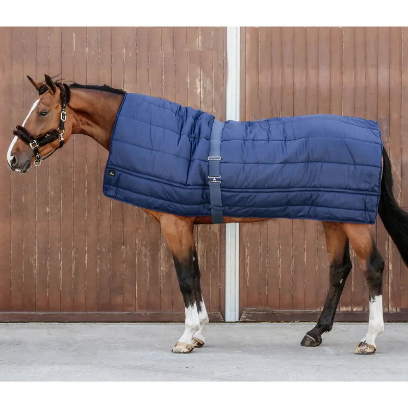 Kentucky 300g Horse Duvet Stable Blanket - Navy-1