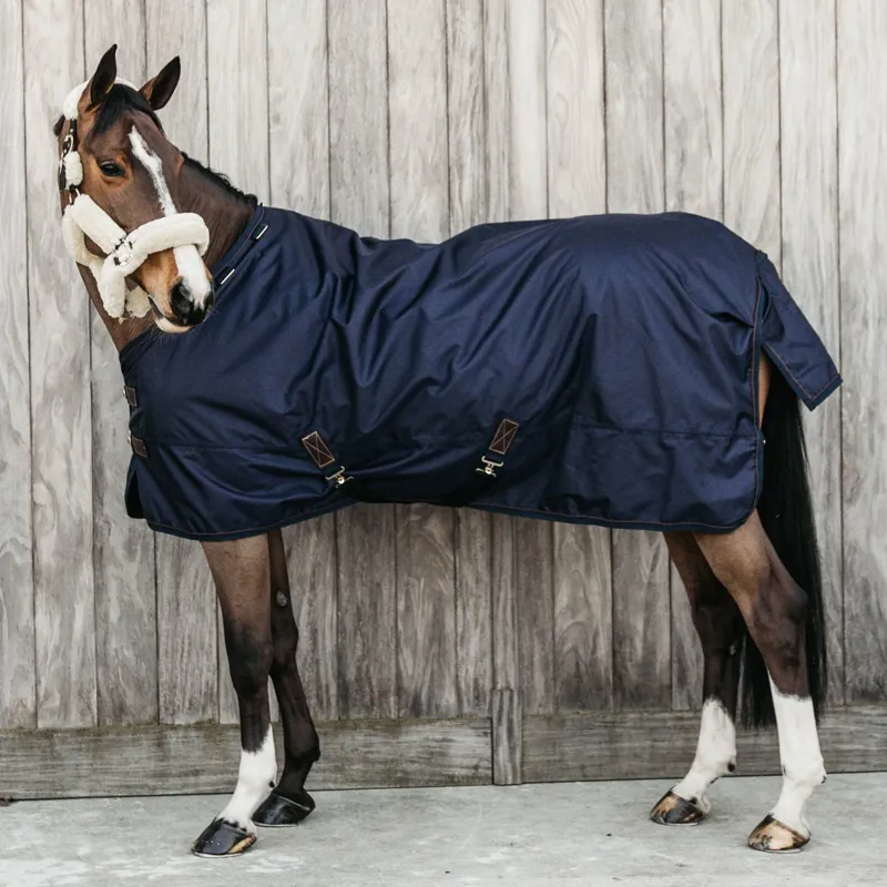 Kentucky All Weather Waterproof Pro 160g Turnout Blanket - Navy