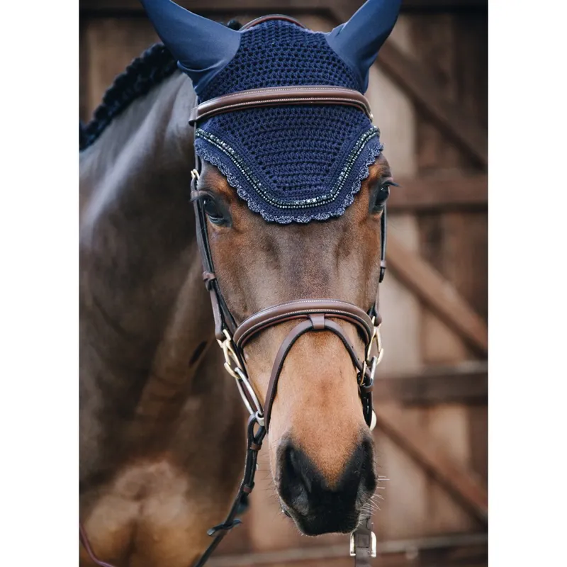 Kentucky Wellington Stone/Pearl Soundless Fly Veil - Navy-5