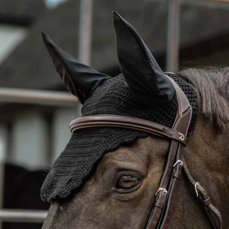 Kentucky Wellington Wave Soundless Fly Bonnet - Black-2