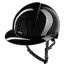 KEP Smart Nova Polo Metal Polish Riding Helmet - Black