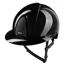 KEP Smart Nova Polo Metal Polish/Star Riding Helmet - Black