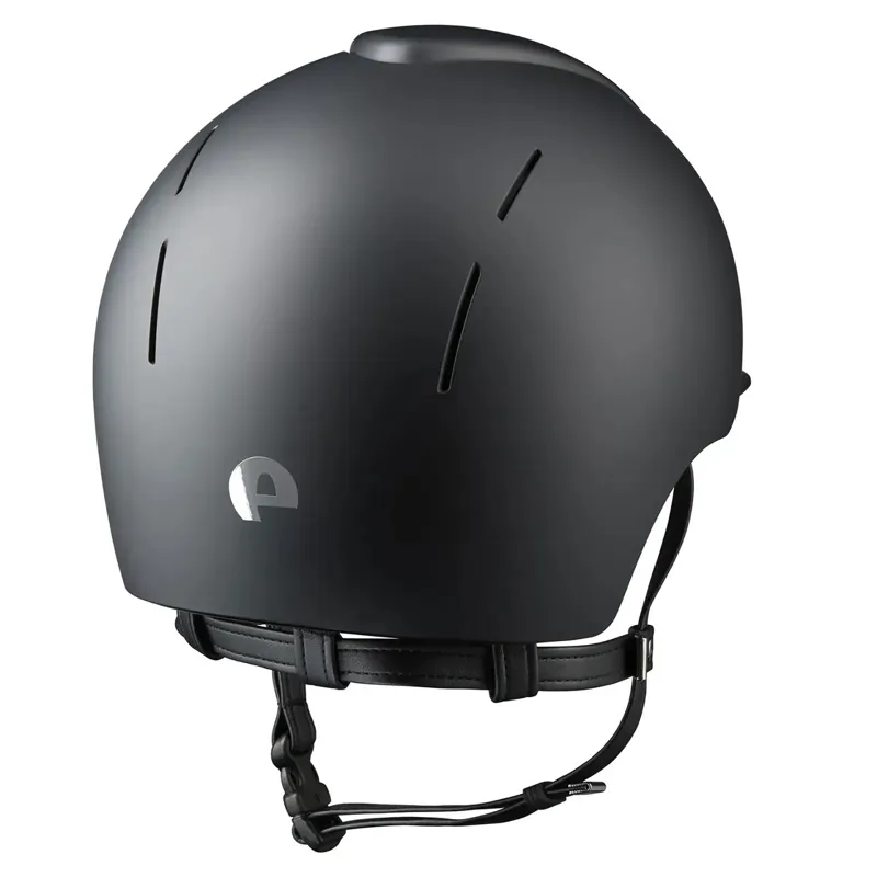 KEP Smart Nova Standard Textile Riding Helmet - Black-1
