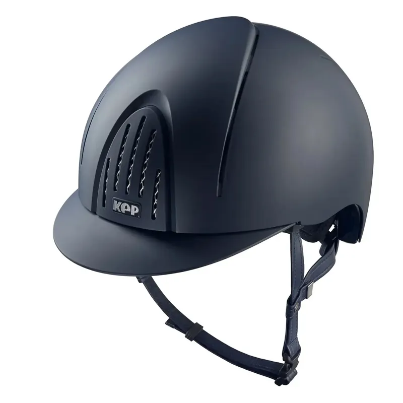 KEP Smart Nova Standard Textile Riding Helmet - Blue