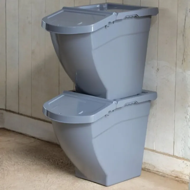 Kerbl Stackable 40L Feed Storage Box-3