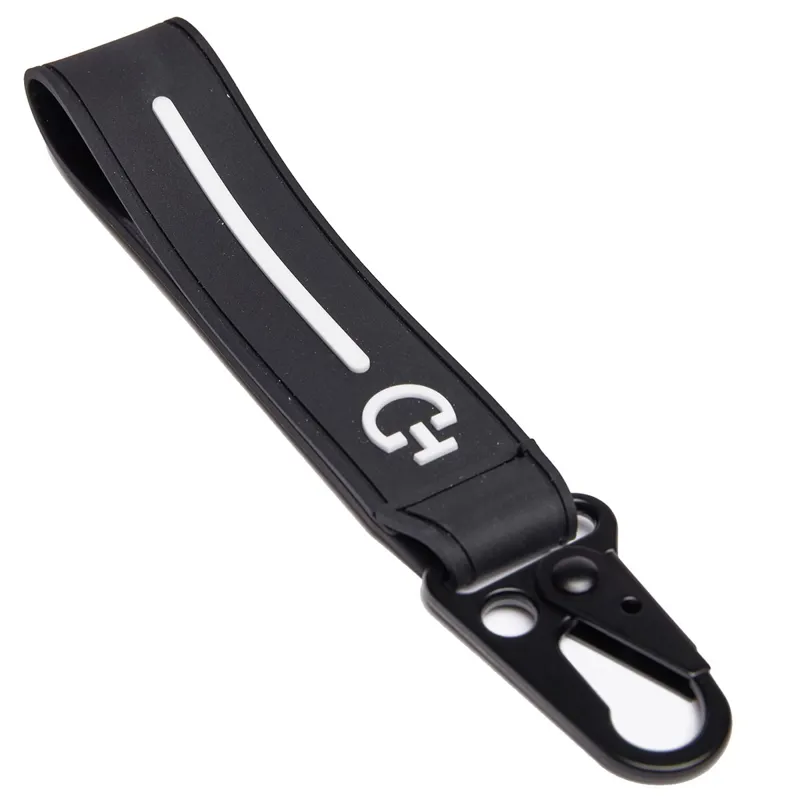 Cavalleria Toscana Logo Keychain - Black