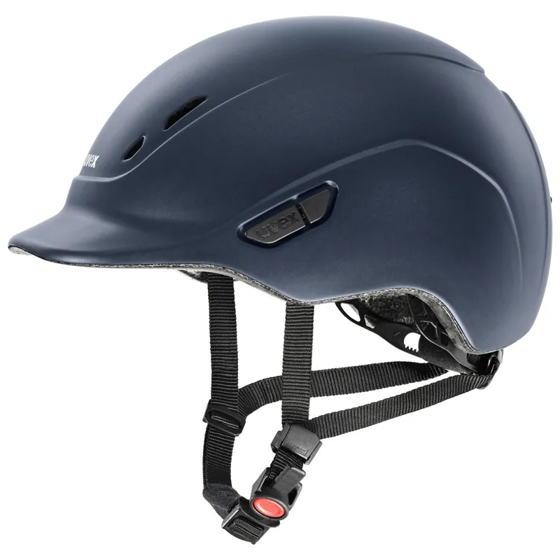 Uvex Kidoxx Matt Riding Helmet - Navy
