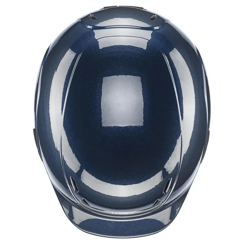 Uvex Kidoxx Shiny Riding Helmet - Navy-3