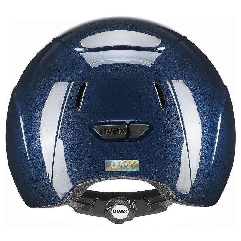 Uvex Kidoxx Shiny Riding Helmet - Navy-2