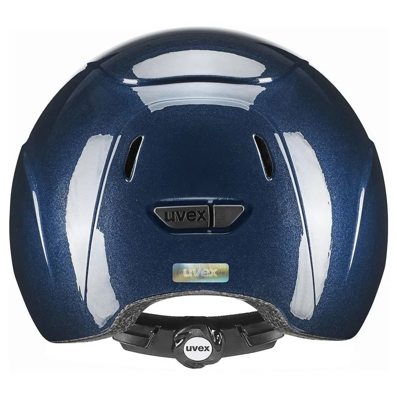 Uvex Kidoxx Shiny Riding Helmet - Navy-1