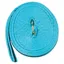 Kincade Brights Two Tone Padded Lunge Line - Aqua/Black