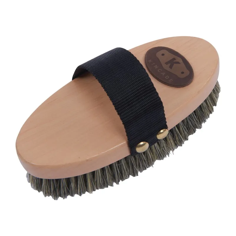 Kincade Wooden Deluxe Body Brush - Natural-1
