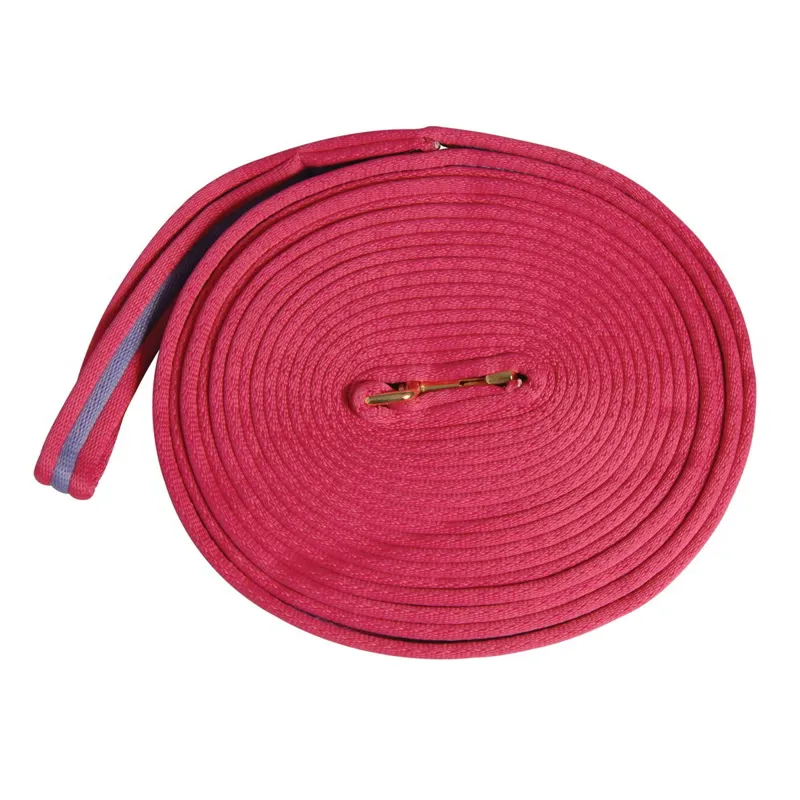 Kincade Two Tone Padded Longe Line - Pink/Purple