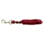 KM Elite 6ft Poly Lead Rope - Burgundy